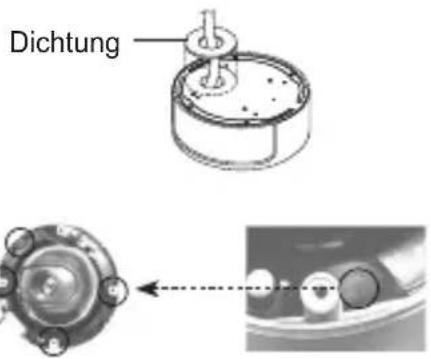 SAMSUNG SCC-B5395N - der Kamerarichtung." Bei Verdrahtung nach Durchbruch eines Bohrlochs am Installationsort - 1