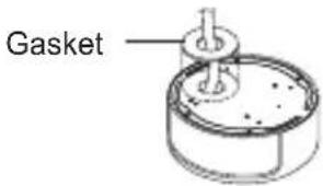 SAMSUNG SCC-B5395N - In case of wiring after penetrating a hole on the installation site - 1