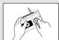 SAMSUNG MM-DA25 - Précautions à prendre avec les cassettes audio - 1