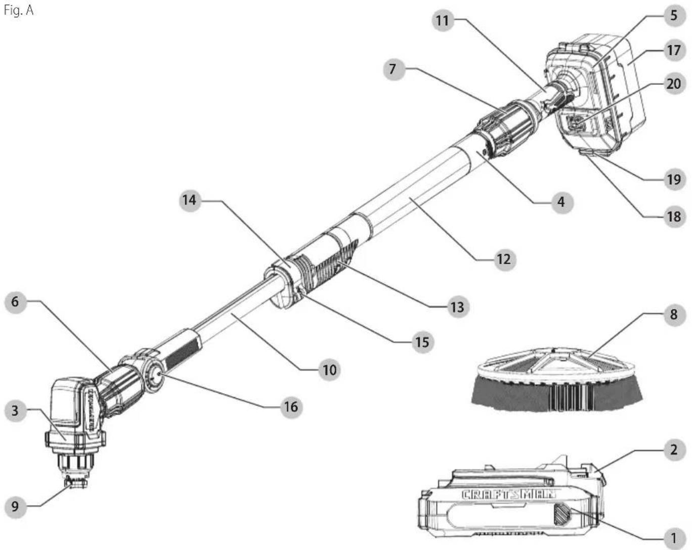 Craftsman CMCPS520 - 1
