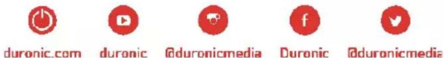Duronic KS7000 - Warranty - 2