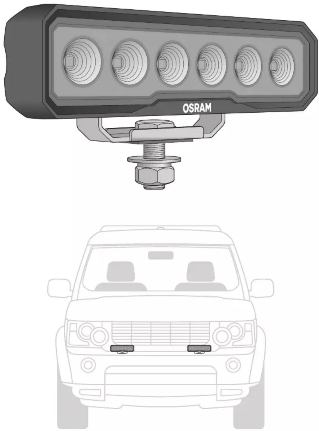 Osram LEDriving Lightbar WL VX150-WD - LEDriving® - 1