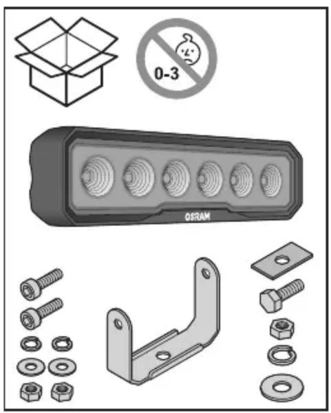Osram LEDriving Lightbar WL VX150-WD - LEDriving® - 2