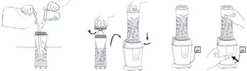 WILFA Blend2Go BL-5002GO - SEKOITTAMINEN - 1