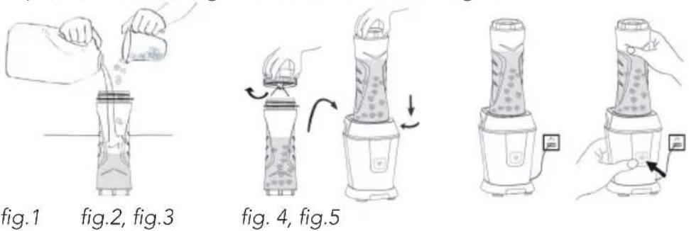 WILFA Blend2Go BL-5002GO - MÉLANGE - 1