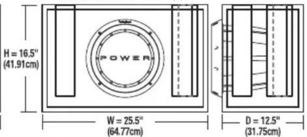 Rockford Fosgate Power T210D2 - Advantages of vented enclosures: - 7