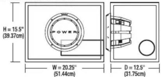 Rockford Fosgate Power T215D4 - Advantages of vented enclosures: - 1