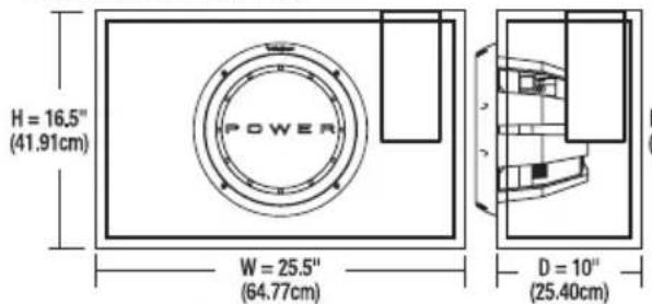 Rockford Fosgate Power T215D4 - Advantages of vented enclosures: - 5