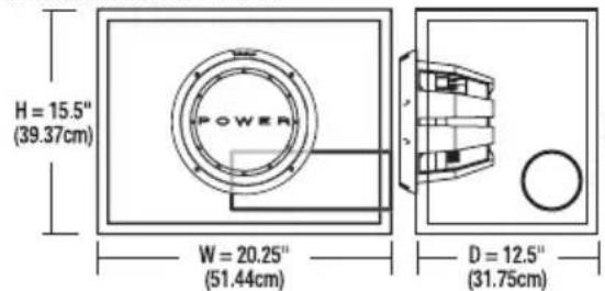 Rockford Fosgate Power T210D4 - Advantages of vented enclosures: - 1
