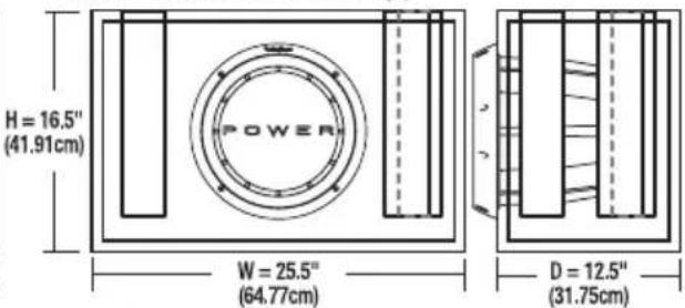 Rockford Fosgate Power T210D4 - Advantages of vented enclosures: - 7