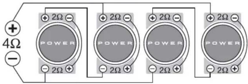 Rockford Fosgate Power T210D4 - Vantaggi degli armadietti a foro: - 8