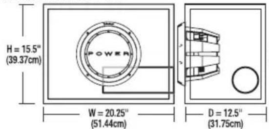 Rockford Fosgate Power T212D4 - Advantages of vented enclosures: - 1