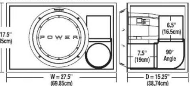 Rockford Fosgate Power T212D4 - Advantages of vented enclosures: - 11
