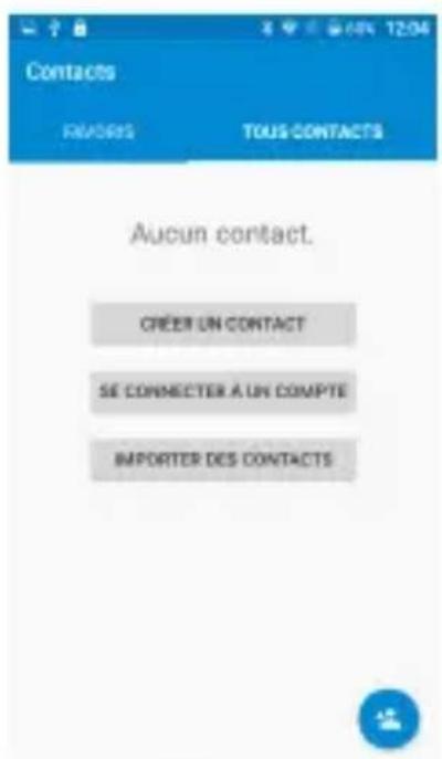 HAIER Leisure L55s - Ajouter des contacts - 1