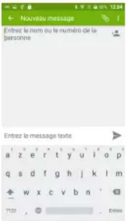 HAIER Leisure L55s - Envoyer un message - 1