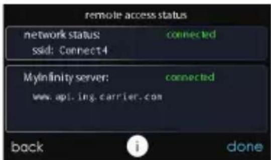 CARRIER Infinity SYSTXCCWIF01-B - Accès sans fil - 8