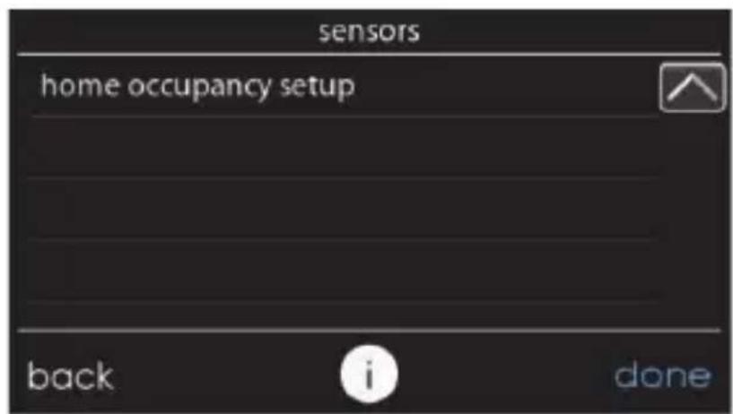 CARRIER Infinity SYSTXCCWIF01-B - Menu - 3