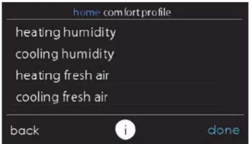 CARRIER Infinity SYSTXCCWIF01-B - Contrôle de l'humidité lorsque vous étés à la maison - 1