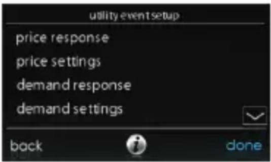 CARRIER Infinity SYSTXCCWIF01-B - Configuration des demandes de service et des réponses aux événements - 2