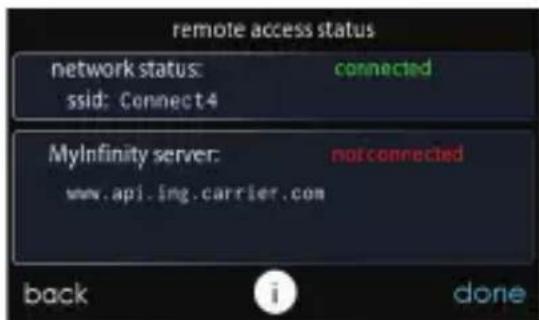 CARRIER Infinity SYSTXCCWIF01-B - Accès sans fil - 9