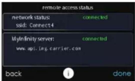 CARRIER Infinity SYSTXCCITC01-B - Accès sans fil - 7