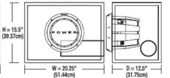 Rockford Fosgate Power T112D4 - Advantages of vented enclosures: - 3