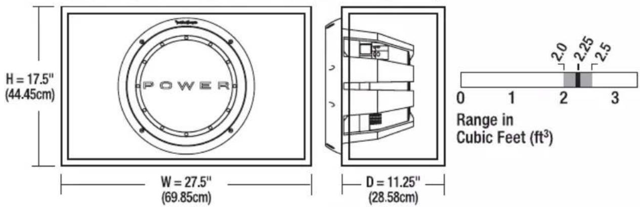 Rockford Fosgate Power T110D4 - Advantages of sealed enclosures: - 3