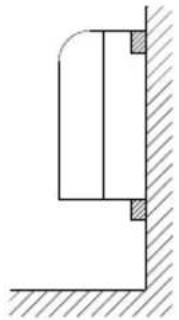 TCL MN12Z0 - - Desenho do efeito de instalação e diagrama de tamanhos da unidade interna - 1