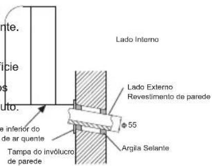 TCL MN12Z0 - - Instalação de tubos de parede - 1