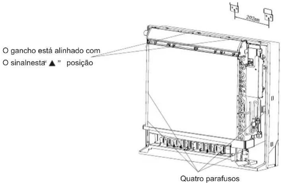 TCL MN12Z0 - • Fixação da unidade interna - 1