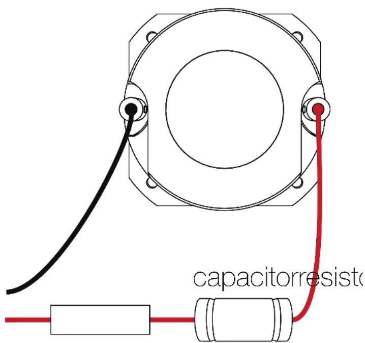 KICKER 49ST9MR8 - Cableado del tweeter - 2
