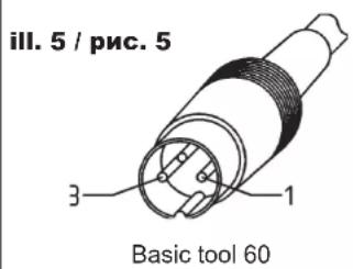 Ersa ANALOG 60 A - Changement de I'element thermique/ de la conduite de raccordement (ill. 6) - 1