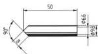 Ersa ANALOG 60 A - Verständigte ERSADUR-Dauerlötspitzen ERSADUR reinforced soldering tips - 3