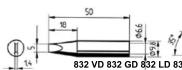 Ersa Multi-TC - Pointes à souder ERSADUR\* - 9