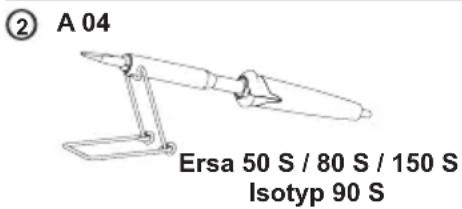 Ersa 30 S - ② Nur / only for / seulement pour Ersa 30: - 3