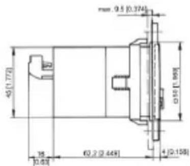 Kübler Typ 901 - Abmessung - 5