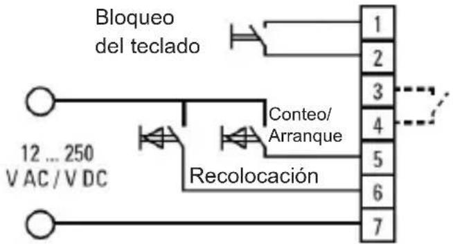 Kübler Typ 901 - Ejemplo de conexión - 1
