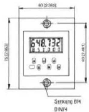 Kübler Typ 901 - Abmessung - 4