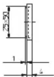 Kübler Codix 532 - Dimensiones del vizualidor digital - 4