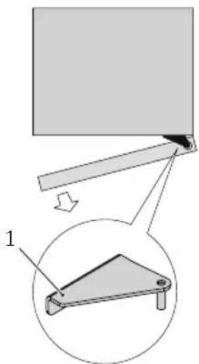 MBM A140TN-TN - Reversing the double door opening - 2