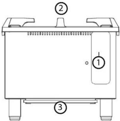 MBM FP01V - Location of main components - 2