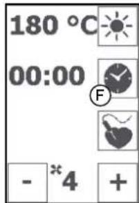 MBM CMFE6 - Premere l'icona "TEMPO" per visualizzare i livelli e il tempo a scalare. Premere tasto "ESC" (Fig.4/B) per tor -nare alla schermata precedente - 3