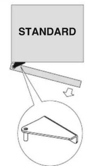 MBM A70BTGPY - Reversing the double door opening - 1