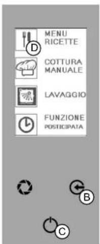 MBM CMFE10 - Durante la funzione "MEMORIZZA RICETTE" è possibile impostare altri parametri (ventola, umidità, sfiato e sonda al cuore) - 1