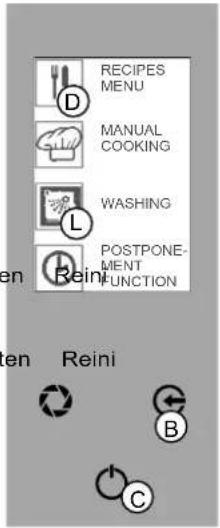MBM CMFE10 - AUTOMATISCHE REINIGUNG STARTEN DER REINIGUNG - 1