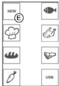 MBM CMFE10 - Durante la funzione "MEMORIZZA RICETTE" è possibile impostare altri parametri (ventola, umidità, sfiato e sonda al cuore) - 2