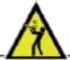 MBM CME4 - Op de apparatuur aanwezige signaleringsplaatjes - 21