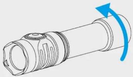 ArmyTek Prime C2 Pro - FÜR BATTERIEEINBAU/WECHSEL: - 1