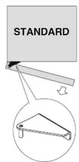 MBM A140TNG - Reversing the door - 1