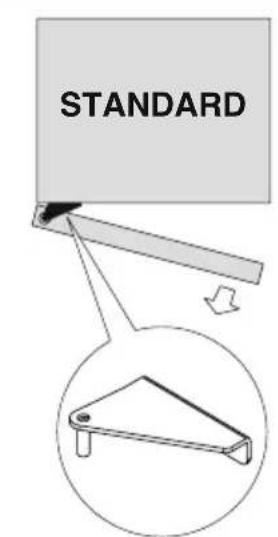 MBM A140TNR - Reversing the double door opening - 1
